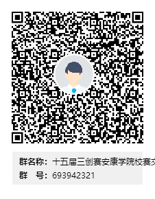 十五届三创赛安康学院校赛交流群群二维码